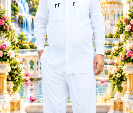 ✨ संत रामपाल जी महाराज
🌸 दिव्य प्रकाश • सुंदर प्रकृति • कमल और फूल
🕊️ शांतिमय वातावरण के साथ प्रीमियम 3D मोबाइल वॉलपेपर। लाइट कलर और आकर्षक 3D मोबाइल वॉलपेपर, जिसमें दिए गए फोटो के व्यक्ति को सामने की ओर देखते हुए सफेद परिधान में प्रमुख रूप से दिखाया गया है। पृष्ठभूमि में सुनहरे-सफेद मंदिर, झरना, कमल के फूल, हरियाली, नीला आकाश, दिव्य प्रकाश और उड़ता हुआ सफेद कबूतर दिखाई देता है।