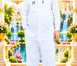 ✨ संत रामपाल जी महाराज
🌸 दिव्य 3D मोबाइल वॉलपेपर
💧 झरने • 🌺 कमल • 🌿 हरियाली • ☁️ शांत आकाश
🙏 सुंदर, आकर्षक और प्रकाशमय आध्यात्मिक डिजाइन। लाइट कलर और आकर्षक 3D मोबाइल वॉलपेपर, जिसमें सामने सफेद परिधान में खड़े संत रामपाल जी महाराज का सुंदर चित्र दिखाया गया है। पृष्ठभूमि में सुनहरे मंदिर, जलप्रपात, कमल के फूल, हरियाली, नीला आकाश, सफेद बादल और उड़ता हुआ कबूतर दिखाई देता है। बाईं ओर “संत रामपाल जी महाराज” नाम को बड़े सुनहरे और नीले अक्षरों में सजाया गया है।