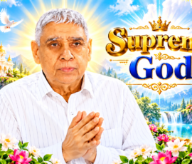 ✨ Supreme God
🙏 दिव्य प्रकाश और शांत आध्यात्मिक वातावरण
🌸 कमल • 💧 जलप्रपात • 🌿 हरियाली • 🕊️ शांति
💫 Premium 3D Desktop Wallpaper लाइट कलर और आकर्षक 3D आध्यात्मिक Desktop Wallpaper, जिसमें सामने सफेद परिधान में हाथ जोड़कर बैठे व्यक्ति का चित्र दिखाया गया है। पृष्ठभूमि में सुनहरे मंदिर, जलप्रपात, हरे-भरे पेड़, कमल के फूल, नीला आकाश, बादल और सफेद कबूतरों से सजा दिव्य वातावरण है। दाईं ओर “Supreme God” को बड़े सुनहरे और नीले 3D अक्षरों में प्रस्तुत किया गया है।